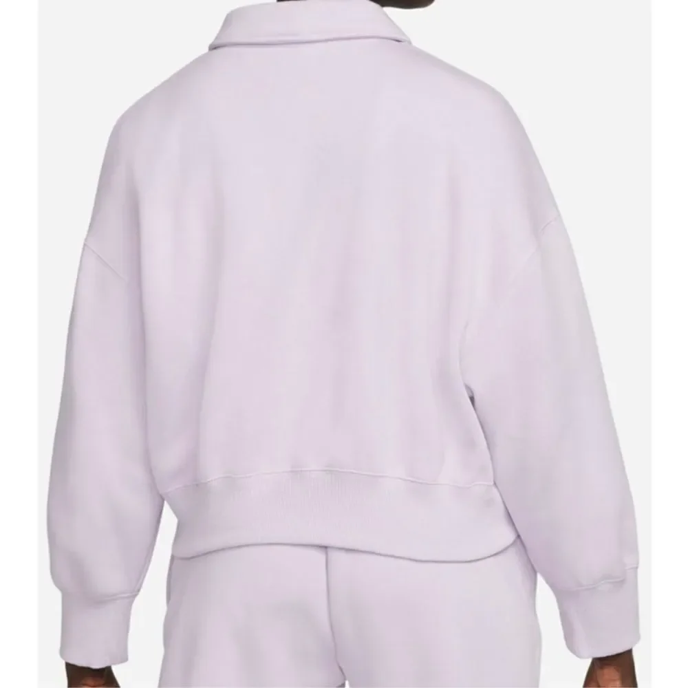Nike Women's Phoenix Fleece Crop Polo Sweatshirt